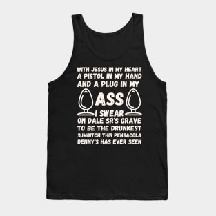 Funny Oddly Specific Drunk Butt Plug Tank Top